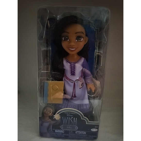Disney Other - Disney Wish Asha Doll 6 Inch Figure New Movie Character